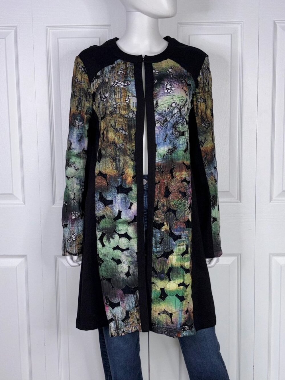 JOSEPH RIBKOFF women's long vest size 12